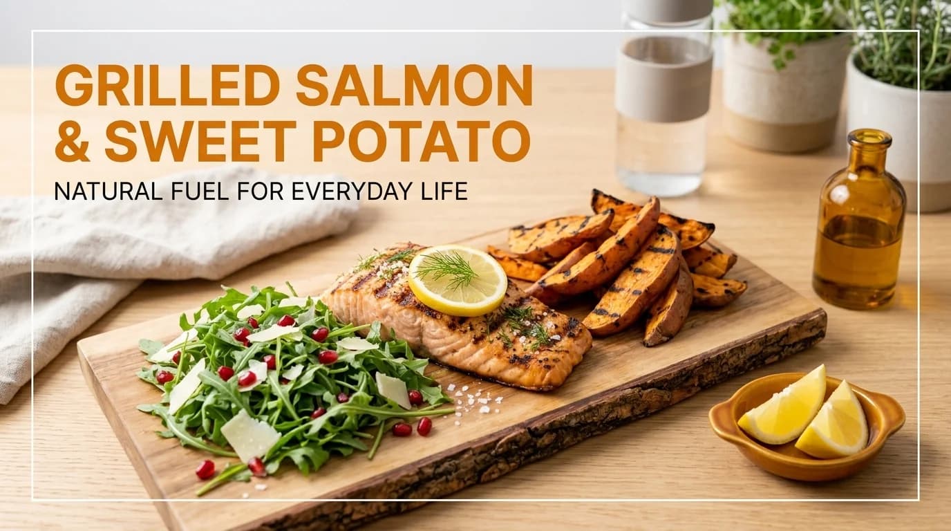 Salmon with Sweet Potato